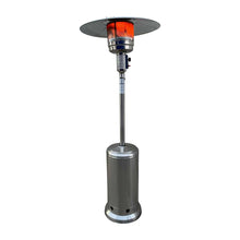 Load image into Gallery viewer, Upright Mushroom Flame Patio Heater lit
