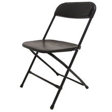 Load image into Gallery viewer, black folding chair for sale
