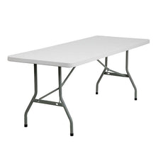 Load image into Gallery viewer, Plastic Foldable Table - diagonal view
