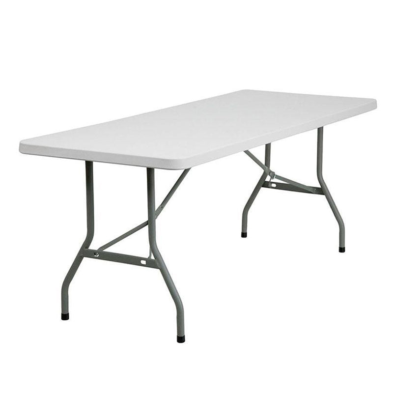 Plastic Foldable Table - diagonal view